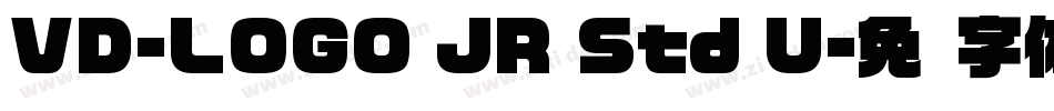 VD-LOGO JR Std U字体转换